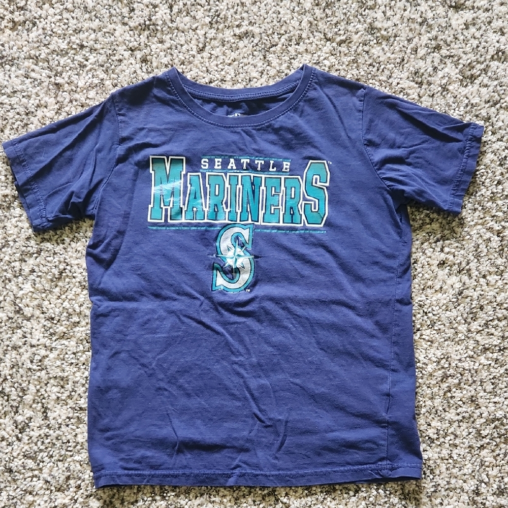 Genuine Merchandise Seattle Mariners Navy Kids Tee